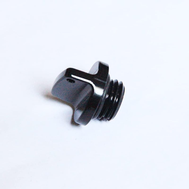 HYEPIVOT M20x2.5mm CNC Aluminum Oil Filler Cap Plug for NINJA 250 400R 600R 650 ER-4n ER-6F ER-6N Z1000 Z800 Z900 KLX250 D-TRACKER Black - Image 3